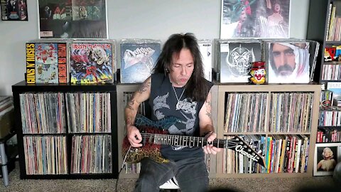 Rob Evans Shredding Eruption by Eddie Van Halen!!!