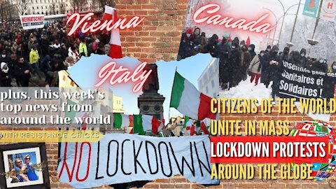 Citizens of the World Unite In Mass Lockdown Protests Around the Globe; Top EU/UK News 1/17/2021