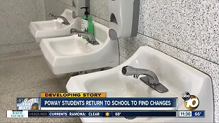 Poway students return to school amid water shutoff