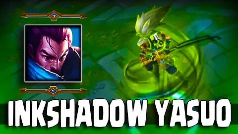 Yasuo | Skin : Inkshadow 🎁 New Skin League of Legends 2023 🎁 LoL PBE Preview Spotlight New Skin