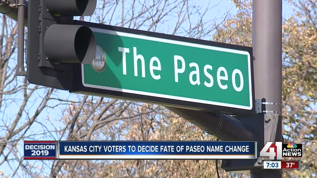 Kansas City voters to decide fate of Paseo name change