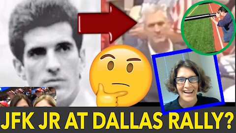 JFK JR Spotting at Trump Rally in Dallas??? Review of Cincy Qamom and Fernando Facial Comparison