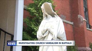 Virgin Mary statue destroyed outside of Church