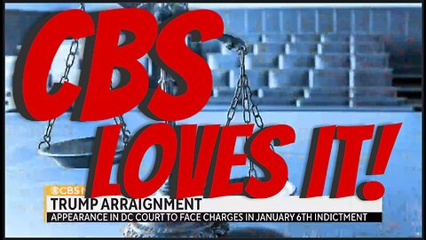 CBS Mornings Gloating Over Donald Trump Arraignment Hearing Today