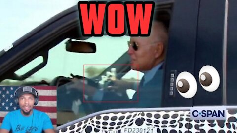 Biden Caught Fake Driving At Ford Plant