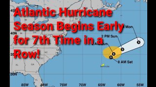 5/22/21 Tropical Update: Ana Forms in Atlantic Basin