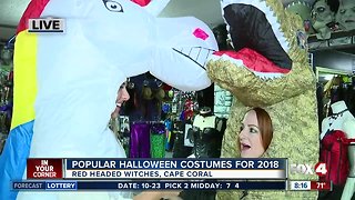 Most popular Halloween costumes for 2018