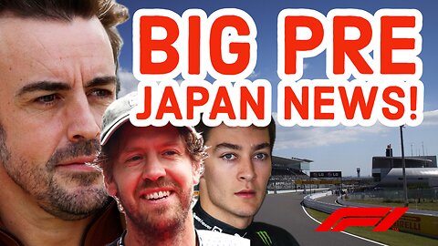 Japanese Grand Prix News All the BIG TOPICS coming into the F1 Weekend!