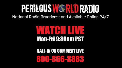 Perilous World Radio 2/22/24 Internet still down.