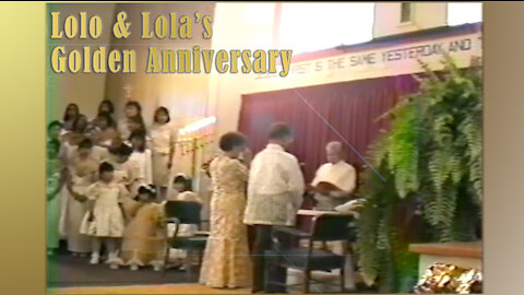 The Filipino-American Experience: Lolo & Lola’s Golden Anniversary