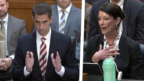 Tom Cotton TRAMPLES Pathetic Answers from Fed. Prisons Director