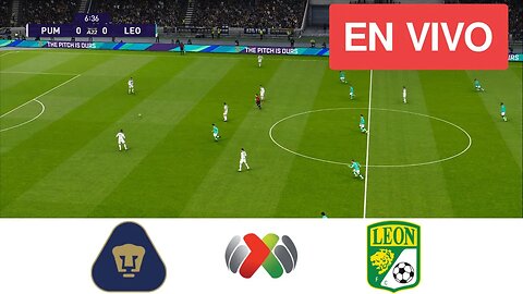 Pumas vs Leon - Liga MX Clausura 2022-23 - Full Match Today PES 21