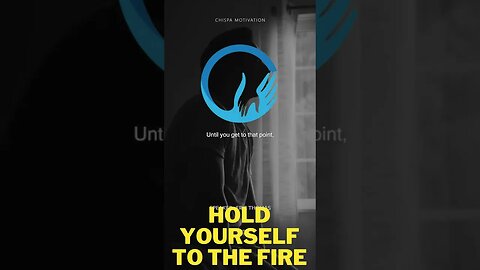 Hold yourself to the fire - Eric Thomas