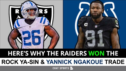 Raiders Trade: 5 Reasons Why The Raiders Won The Rock Ya-Sin For Yannick Ngakoue Colts Deal