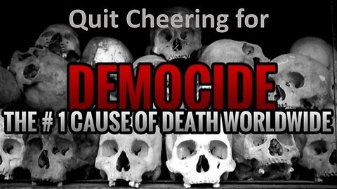 October 17, 2023 Walk & Talk: Quit Cheering For Democide