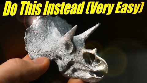 3D Print to Solid Metal, BETTER Than Lost PLA Casting