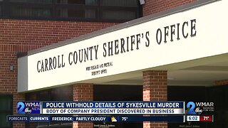 Body of company president discovered in Sykesville business