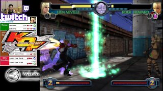 (PS2) KOF Maximum Impact - 04 - Lien Neville - Maniac Mode - Everyone loves a Boobie Assassin
