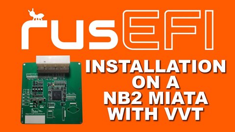 RusEFI ECU ??? Better than Megasquirt? Installed on NB2 Miata with VVT. #standalone #ECU #miata