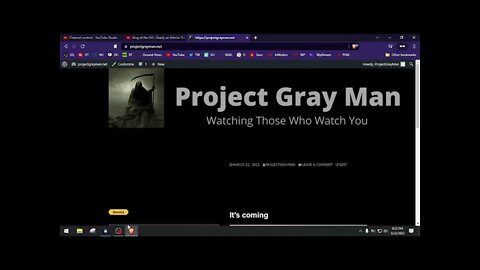 ProjectGrayMan.net is now live