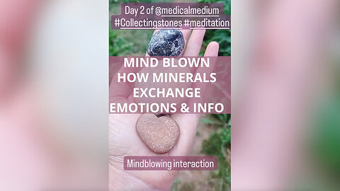 Mind Blown How Minerals Exchange Emotions & Info - Repost from spirit_of_vegan_happiness