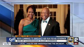 Maya Cummings wife of Congressman Cummings announces run for Governor