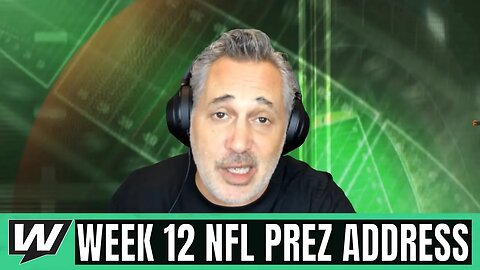 2022 NFL Week 12 Predictions and Odds | NFL Picks on Every Week 12 Game | NFL Prezidential Address