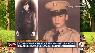 Korean War veteran's remains returned home 69 years later