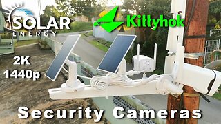 Kittyhok 1440p Solar Home Security Camera System Review