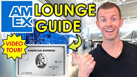 Amex Platinum Card LOUNGE ACCESS! (Full Beginner’s Guide)