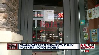 Omaha bars and restaurants to limit capacity to 10 and under due to coronavirus outbreak