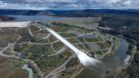 Oroville Spillway March 10, 2023