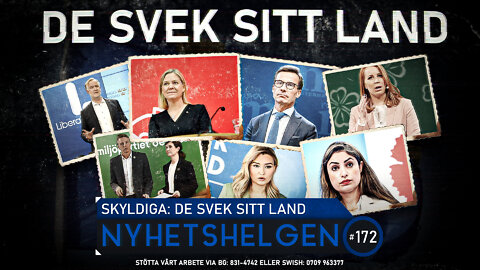 Nyhetshelgen 172 - Skyldiga: De svek sitt land, pissar på oss, mördare mördad?