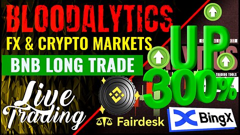 🚀 300% Massive Gains On BNB Coin w/ Bloodalytics! | Live Signal Trading 🚀