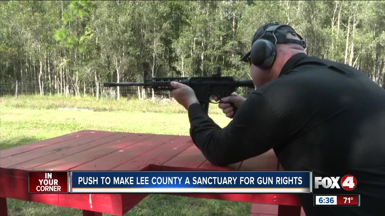 Candidates want to make Lee County a sanctuary for guns