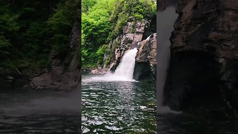 Waterfall hikes hit different #summer #waterfalls #appalachianmountains