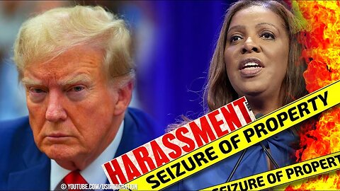 BREAKING🔥 Letitia James Harassment Campaign on Trump - NY AG Seizing Trump Properties🚨