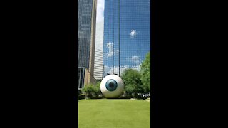 Giant Eyeball in Dallas!
