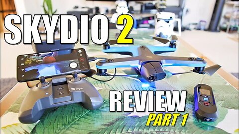 SKYDIO 2 Drone Review Part 1 - IN DEPTH [Unboxing, setup, updating, pros & cons]