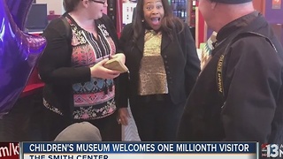 DISCOVERY Children's Museum welcomes 1 millionth visitor