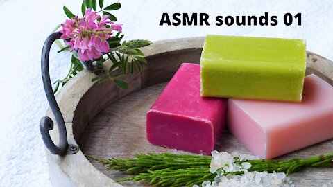 sounds ASMR soap carving 01