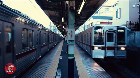 Can You Find Them? 18 Minutes of Japan Trains Arriving & Departing the Station in Tokyo - 60fps