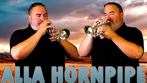 TRUE CLASS, AMAZING HIGH NOTES!!! Handel "Alla Hornpipe" for 2 Piccolo Trumpets with Piano.