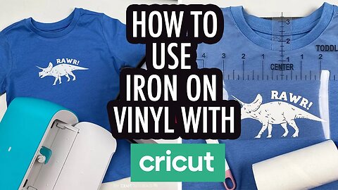HOW TO USE IRON ON VINYL WITH CRICUT | LET'S MAKE A T-SHIRT! Super Easy Beginner Tutorial