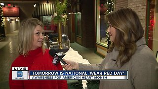 National Wear red day on Friday