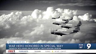 War hero honored in special way