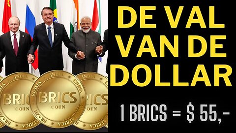 De val van de Dollar! 1 BRICS = $ 55,-