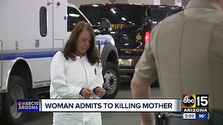 Scottsdale woman admits to killing mother