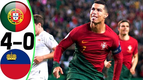 Portugal 3-2 Slovakia | Cristiano Ronaldo scores 🔥 | as hosts qualify for Euro 2024