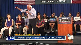 Bernie Sanders holds town hall campaign event in Vista